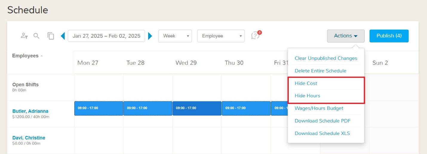 A screenshot of a calendarDescription automatically generated